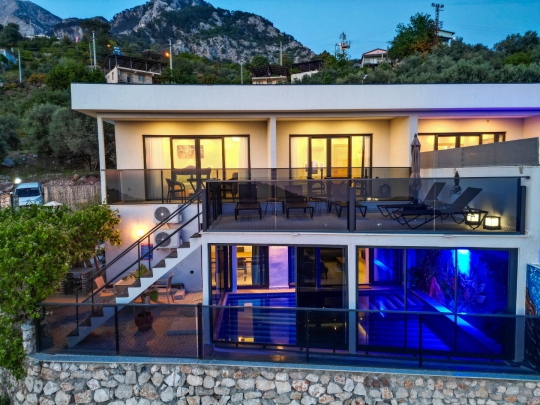 Villa Erkan 2 | Fethiye Kapalı Havuzlu Villa | Aydede Tatil Evleri
