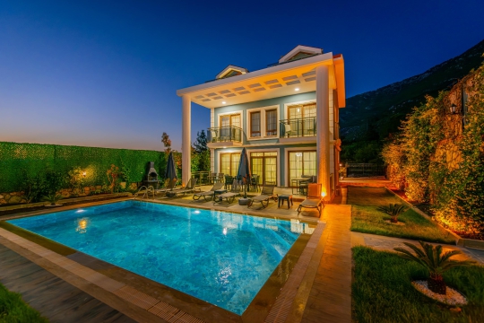 Mavi villa serisi Villa Mavi 3 genel görünüm