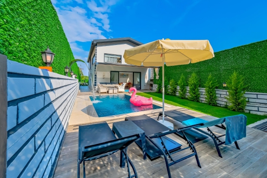 Villa Gonca | Fethiye Yanıklar Denize Yakın Korunaklı Villa