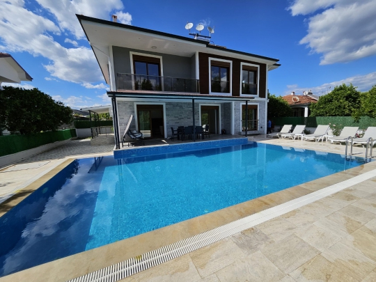 Villa Şelale | Köyceğiz Kiralık Hamamlı ve Geniş Havuzlu Villa