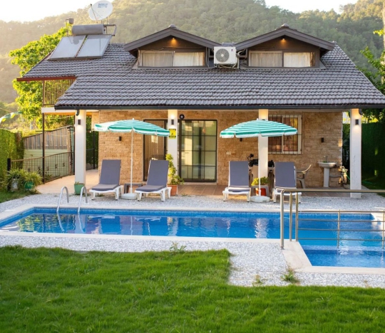 Villa Üstün | Göcek İnlice Plajı Yakını 4+1 Kiralık Müstakil Villa