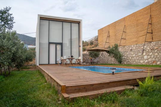 fethiye özel havuzlu muhafazakar art bungalov