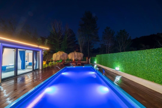 Fethiye'de ailelere uygun özel havuzlu villa ece