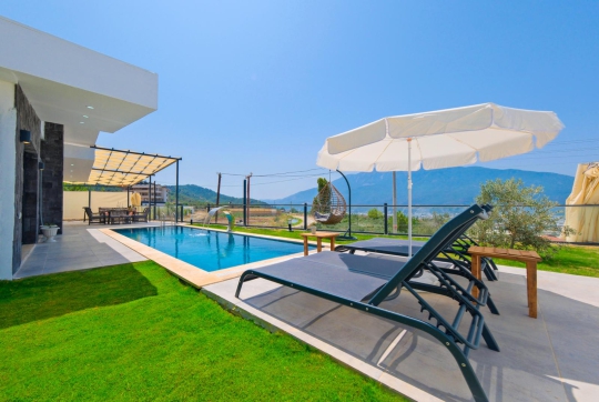 fethiye doğa manzaralı villa manzara