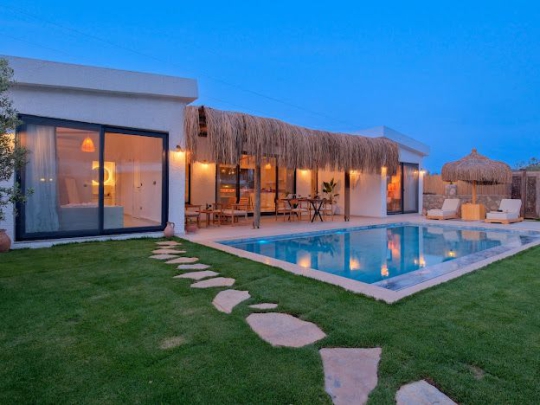 balayı çiftlerine uygun villa melina