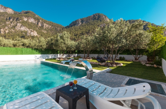 Fethiye Kirme Doğa manzaralı Villa Seren villa 
