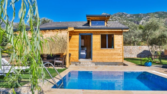 fethiyede bungalov tarzı villa zakkum 2