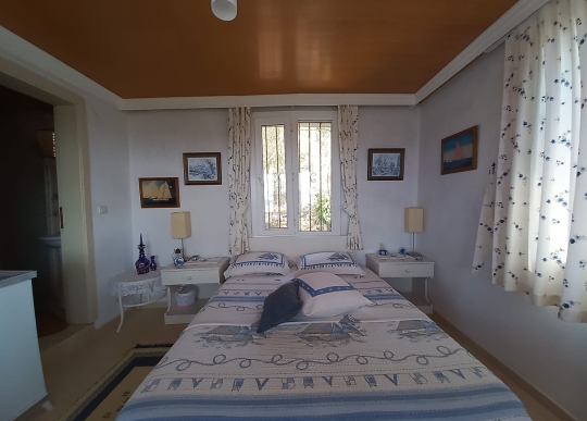 Molly Tatil Evi | Milas Kızılağaç’ta Papaz Koyu’na Yürüme Mesafesinde 1+1 Kiralık Tatil Evi