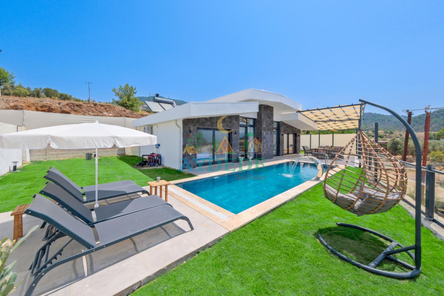 fethiye lüks villa manzara